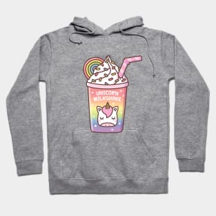 Cute Unicorn Milkshake Drink Hoodie